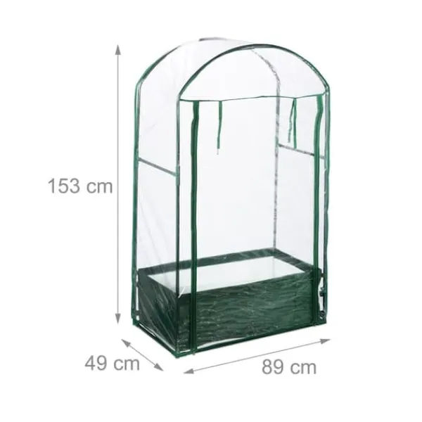 Best Växthus, 153x89x49 cm, Transparent Växthus