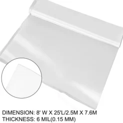 Sale Växthusfilm 243,8x762 cm Polyeten Växthus