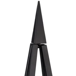 Sale Växtstöd Obelisk, 132x36x34 cm, Svart Krukor & Växtbehållare