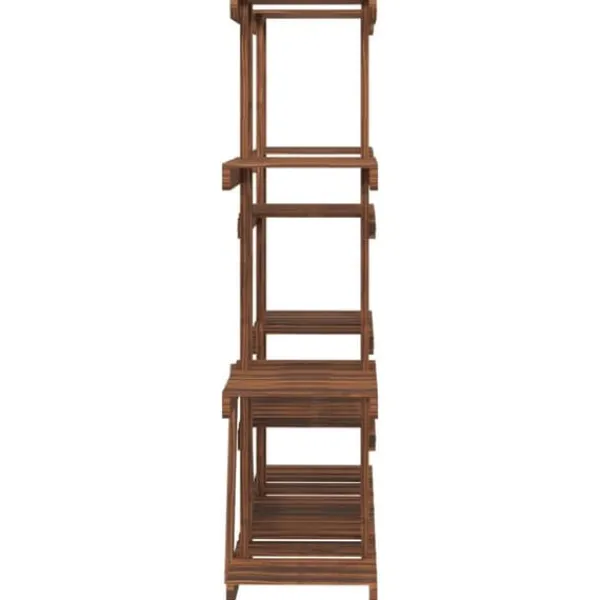 Best Växtställ - Living Växtställ 110x25x110,5 cm massivt granträ Växtställ