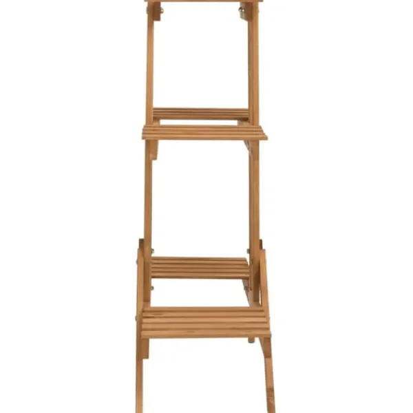 Växtställ - Living Växtställ 83x25x83 cm granträ