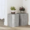 vidaXL Växtställ 2 st betonggrå 20x20x30 cm konstruerat trä
