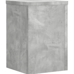 Sale Växtställ 2 st betonggrå 25x25x35 cm konstruerat trä Växtställ
