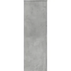 Outlet Växtställ 2 st betonggrå 33x33x100 cm konstruerat trä Växtställ