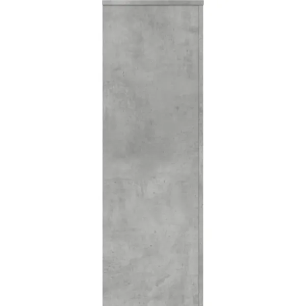 Outlet Växtställ 2 st betonggrå 33x33x100 cm konstruerat trä Växtställ