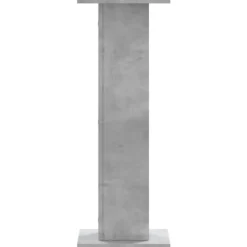 vidaXL Växtställ 2 st betonggrå 30x30x80 cm konstruerat trä