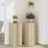 vidaXL Växtställ 2 st sonoma ek 30x30x70 cm konstruerat trä