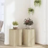 vidaXL Växtställ 2 st sonoma ek 30x30x50 cm konstruerat trä