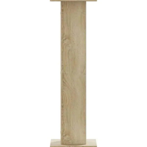 vidaXL Växtställ 2 st sonoma-ek 30x30x95 cm konstruerat trä