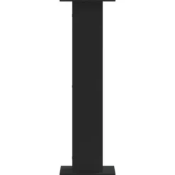 Clearance Växtställ 2 st svart 30x30x95 cm konstruerat trä Växtställ
