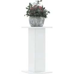 vidaXL Växtställ 2 st vit 30x30x60 cm konstruerat trä