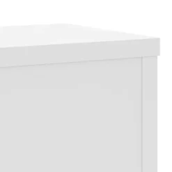 Växtställ för inomhusbruk - 2 stycken i konstruerat trä | Färg: Vit | Storlek: 17x17x60 cm Växtställ