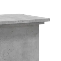 Hot Växtställ i betonggrå färg - Stabilt och modernt designat i konstruerat trä | Storlek: 33x33x60 cm Växtställ