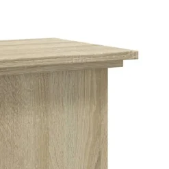 Växtställ i konstruerat trä - Tidlös design | Färg: Sonoma-ek | Storlek: 33x33x60 cm