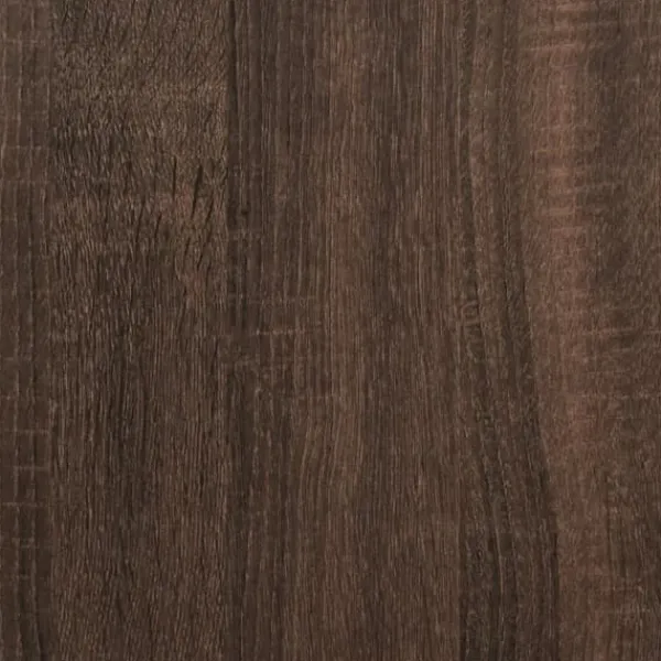 Sale Växtställ i konstruerat trä - Tidlös design | Färg: Brun ek | Storlek: 33x33x100 cm Växtställ