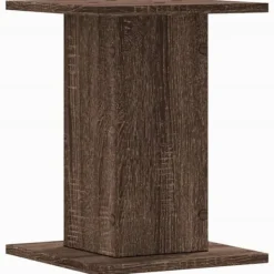 Växtställ 2-pack - Hållbart konstruerat trä | Färg: Brun | Storlek: 30x30x40 cm