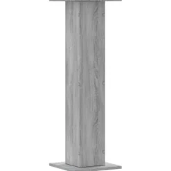 Växtställ 2-pack i grå sonoma - Hållbart konstruerat trä | Storlek: 30x30x95 cm