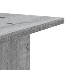 Växtställ 2-pack i grå sonoma - Hållbart konstruerat trä | Storlek: 30x30x95 cm