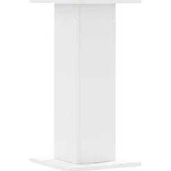 Växtställ 2-pack i konstruerat trä | Stabil och hållbar | Färg: Vit | Storlek: 30x30x60 cm