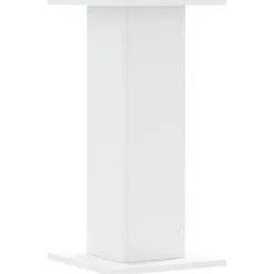 Växtställ 2-pack i konstruerat trä | Stabil och hållbar | Färg: Vit | Storlek: 30x30x60 cm