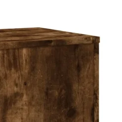 Växtställ 2-pack rökfärgad ek | Storlek: 33x33x100 cm | Konstruerat trä