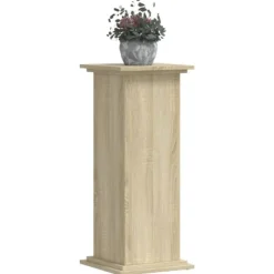 vidaXL Växtställ sonoma-ek 33x33x80 cm konstruerat trä