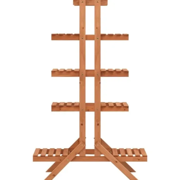 Växtställ 83x25x132 cm granträ - Växtställ - Väst Ställ - Home & Living