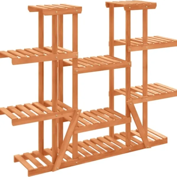 Sale Växtställ 110x25x110,5 cm massivt granträ Växtställ