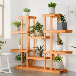 Sale Växtställ 110x25x110,5 cm massivt granträ Växtställ