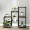 Discount Växtställ 83x25x80 cm svart järn Växtställ