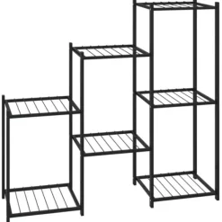 Discount Växtställ 83x25x80 cm svart järn Växtställ
