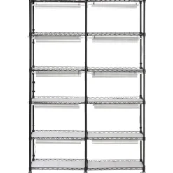 Växtställning 6 Eters med växtbelysning 200W, justerbar ljusstyrka, effektiv energianvändning, perfekt för inomhusodling