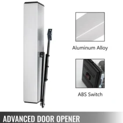 Online 50W 120° automatisk dörröppnarsats med trådlös fjärrkontroll, bred applikation Skjul, Garage & Carports