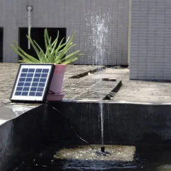 Best 1,5W miniatyr borstlös akvariefontän damm sol dränkbar vattenpump Fontäner & Dammar