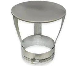 Wadex Chimney Roof101 Diameter - 120 Mm Tillbehör Till Vedeldade Kaminer & Öppna Spisar