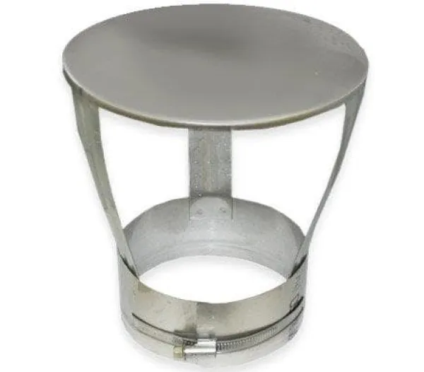 Wadex Chimney Roof101 Diameter - 120 Mm Tillbehör Till Vedeldade Kaminer & Öppna Spisar