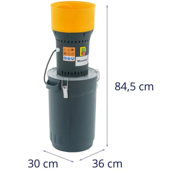 Hot Wiesenfield - Elektrisk spannmålskvarn - 25 l - 300 kg/h - 1300 W Trädgårdsmaskiner