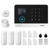 Wifi Larm Säkerhetssystem, Trådlös Anslutning, Smart Hem Kompatibilitet, 2G GSM Kit D, EU Kontakt Hemlarmsystem