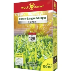 New WOLF-Garten 3831025 R-LD 100 gödselmedel för gräsmatta - 100 kvm 1 st Gödningsmedel