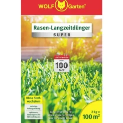 New WOLF-Garten 3831025 R-LD 100 gödselmedel för gräsmatta - 100 kvm 1 st Gödningsmedel
