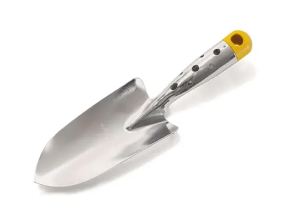 New WOLF-Garten LU-Z, Metall, Rostfritt stål, Gul, Ergonomisk, Monokromatiskt, 8 cm Markduk & Fiberduk