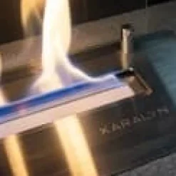 Woody bio-etanol bord spis - humör öppen spis - Inomhus & Utomhus - Trä utseende - 2 KW värme