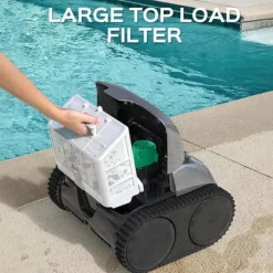Outlet WYBOT C1 sladdlös robotdammsugare för pooler - 150 min drifttid - 2642GPH sug - Bluetooth/appkontroll - för pooler upp till 150 m² Pool- & Spatillbehör