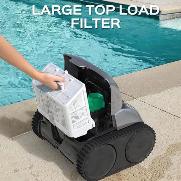 Outlet WYBOT C1 sladdlös robotdammsugare för pooler - 150 min drifttid - 2642GPH sug - Bluetooth/appkontroll - för pooler upp till 150 m² Pool- & Spatillbehör