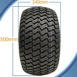 20x10.00-8 & 15x6.00-6 Däck för gräsklippare 4ply Multi turf gräs Wanda P332 Set om 4
