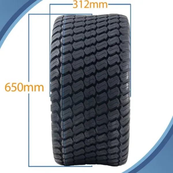 Best 26x12.00-12 Däck för gräsklippare 4-lagers Turf Grass P332 Journey Road Legal (uppsättning om 4) Trädgårdsmaskiner