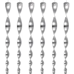 6x Fågelskrämmor - Reflekterande Spiraler