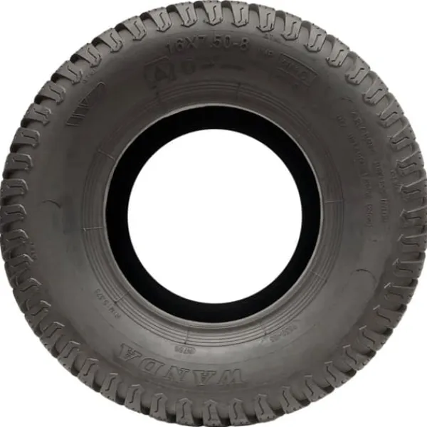 Discount 16x7.50-8 Gräs Däck 4ply Wanda P332 Turf Ride On Däck för gräsklippare (uppsättning av 2) Trädgårdsmaskiner