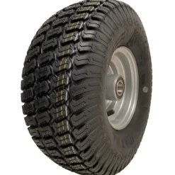 15x6.00-6 gräsdäck på fälg gräsklippare - vagn-buggy, släpvagn, 25mm BB