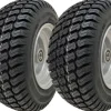 Clearance 16x6.50-8 Gräsdäck på fälgar med kullager Gräsklippare Quad ATV (uppsättning av 2) Trädgårdsmaskiner